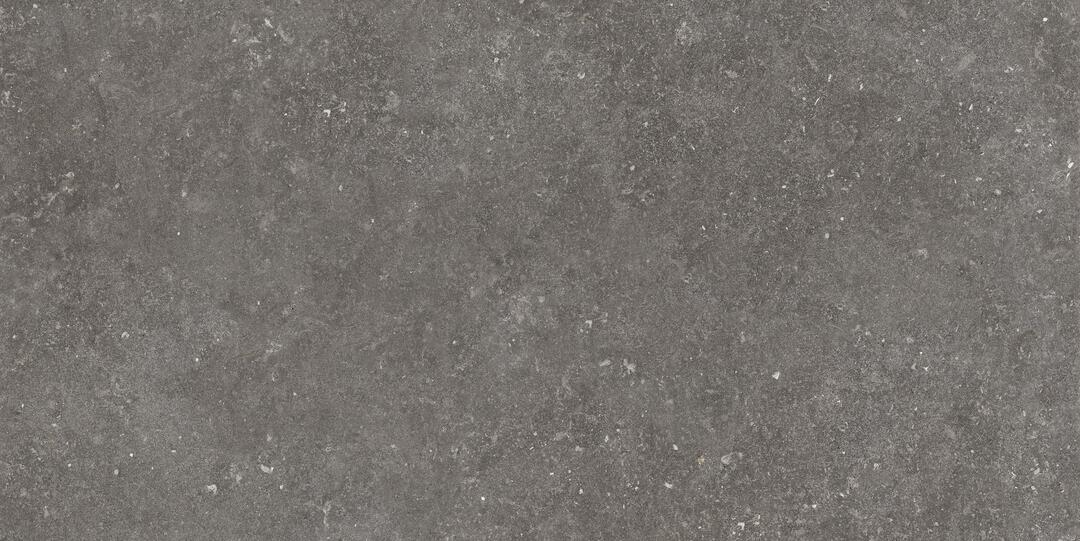 Eine Milano-Fliese im 60x120cm-Format in der Farbe mittelgrau.