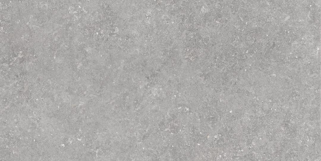 Eine Milano-Fliese im 60x120cm-Format in der Farbe hellgrau.
