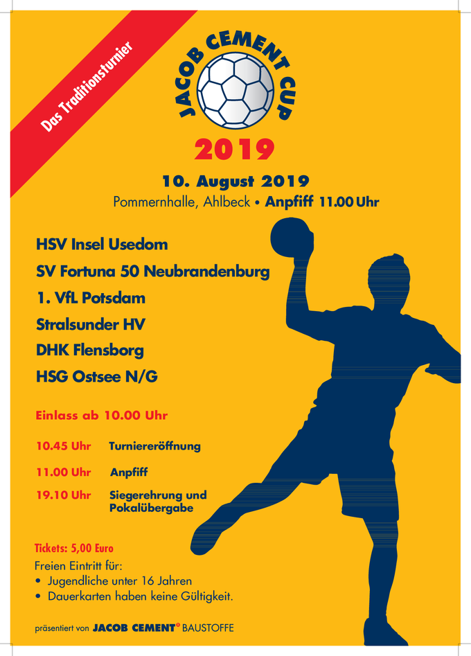 JACOB CEMENT CUP 2019 auf Usedom