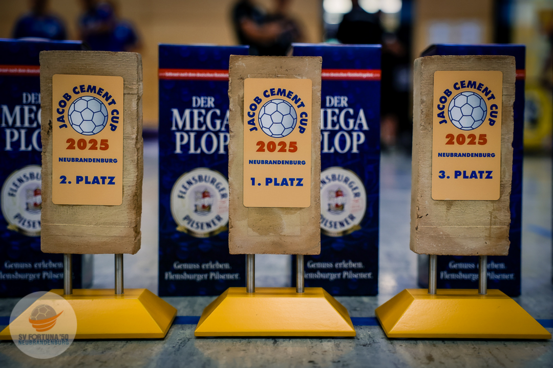 Jacob Cement Cup - die heißbegehrten Pokale